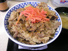 牛丼　特盛　吉野家＠代々木