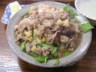 台湾ぶっかけ肉丼　明等菜館...
