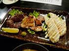 焼き鳥三種盛り　志ろう＠新宿